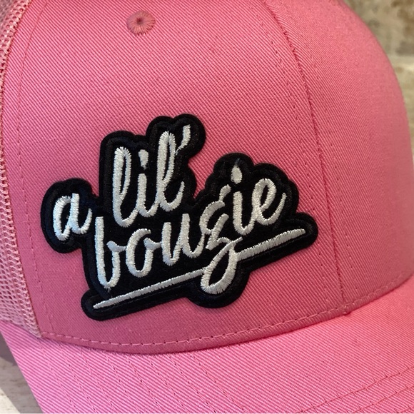 Pink Camo A lil’ Bougie Trucker Hat - Picture 2 of 3